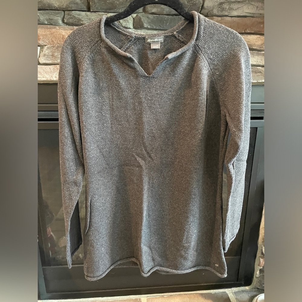 Eddie Bauer Size Small charcoal sweater